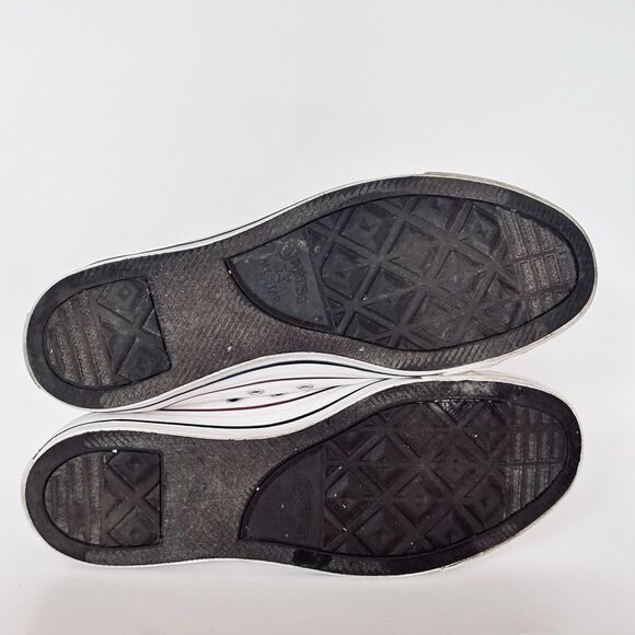 Vintage Converse All Star Chuck Taylor Mens 10 High Top Sneakers Optical White - Picture 7 of 7